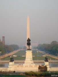 Grant Memorial Central group (from the east)